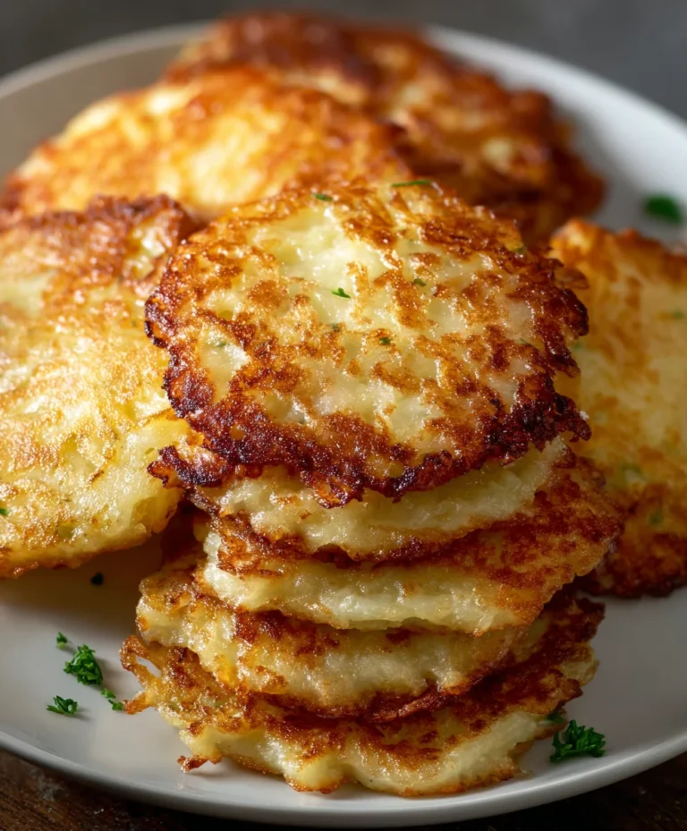 Crispy German Potato Pancakes-Authentic Beef Recipe