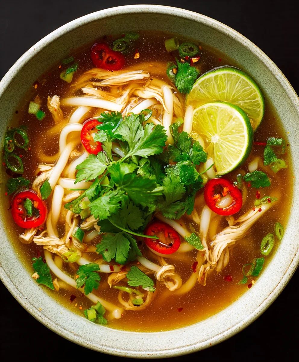 Spicy Garlic Chicken Broth - Easy & Flavorful Recipe