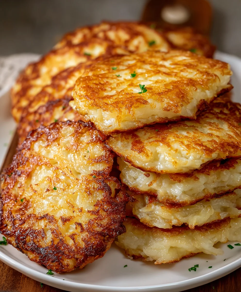 Crispy German Potato Pancakes-Authentic Beef Recipe