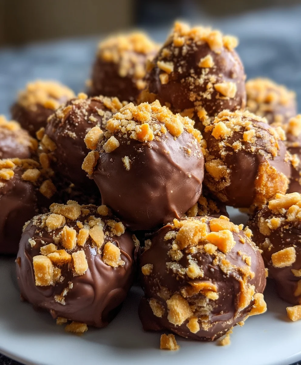 Easy Butterfinger Balls No-Bake Treat