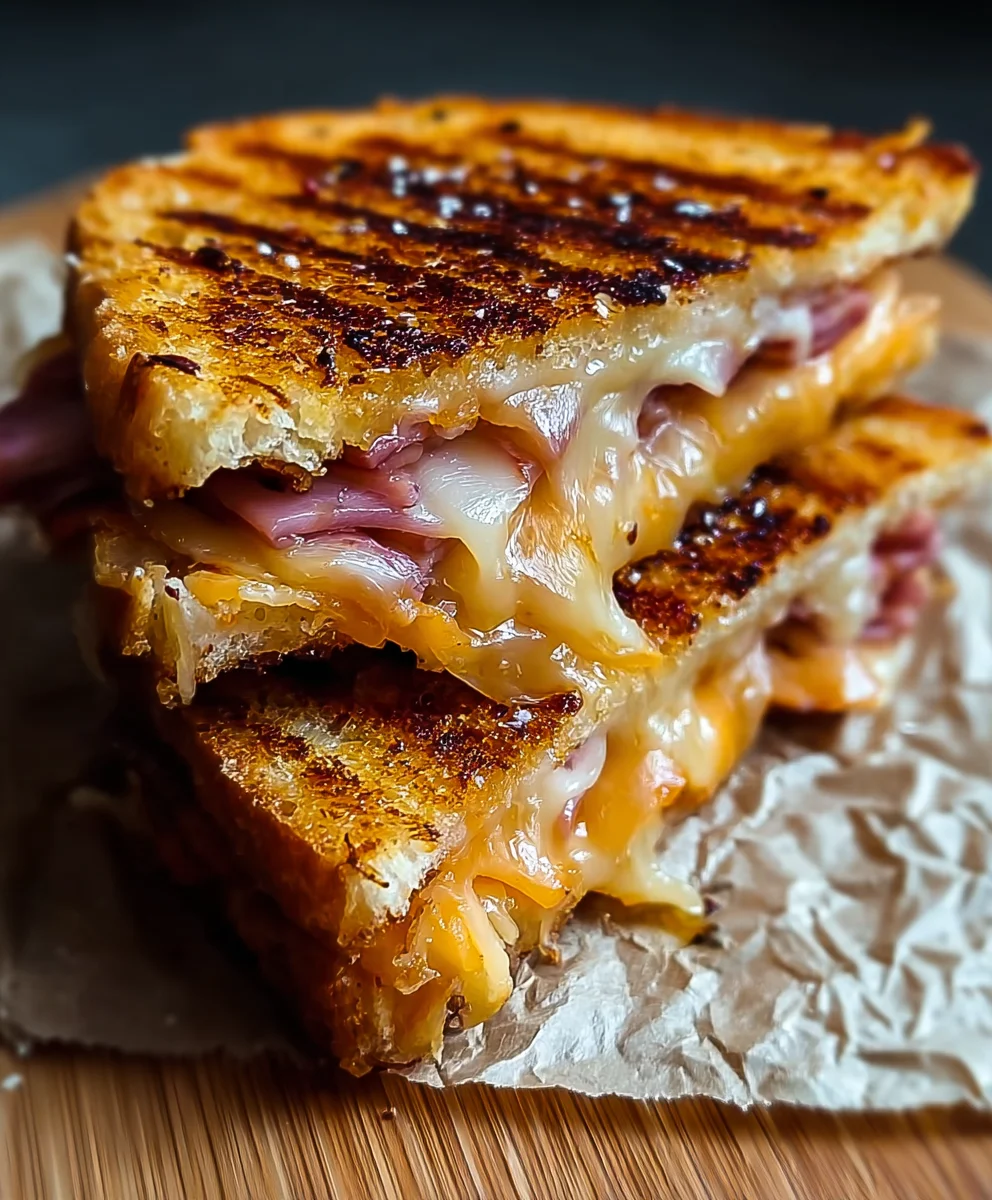 Hash Brown Hawaiian Toastie - Savory Beef & Pineapple Treat