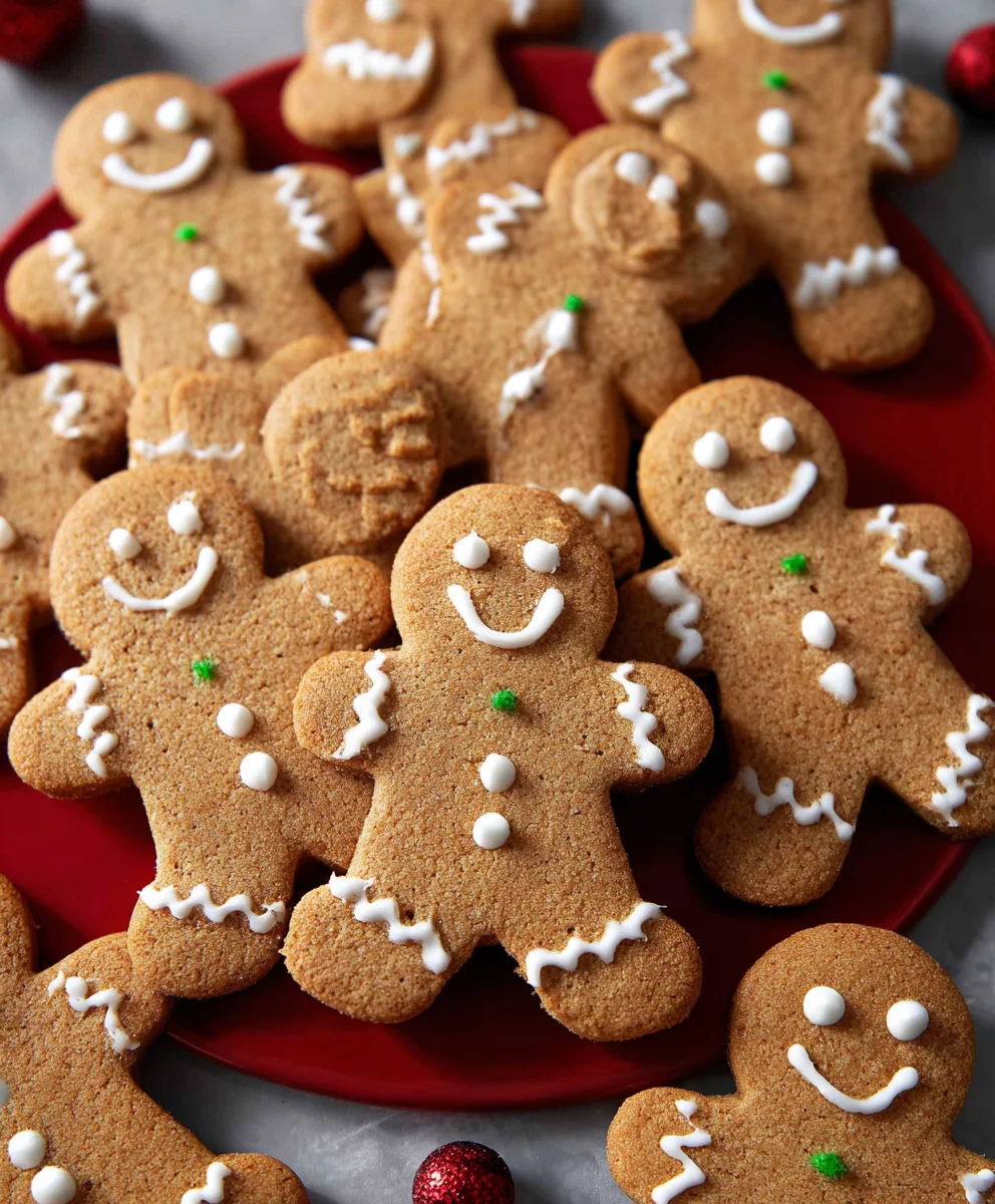 Soft Chewy Gin Gin Extractract Gingerbread Men Cookies-Non-Non-Alcoholic Alternative