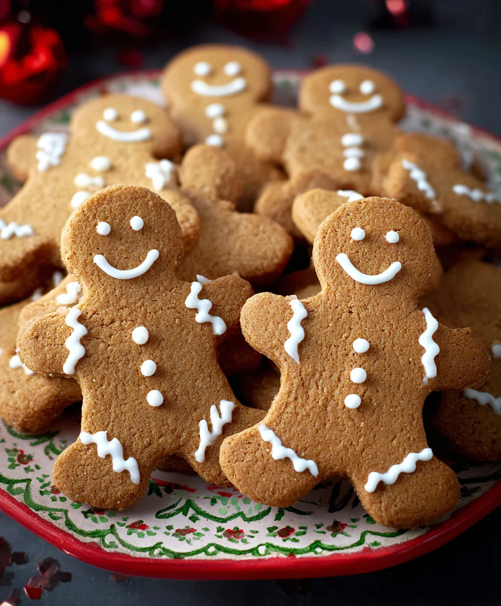 Soft Chewy Gin Gin Extractract Gingerbread Men Cookies-Non-Non-Alcoholic Alternative