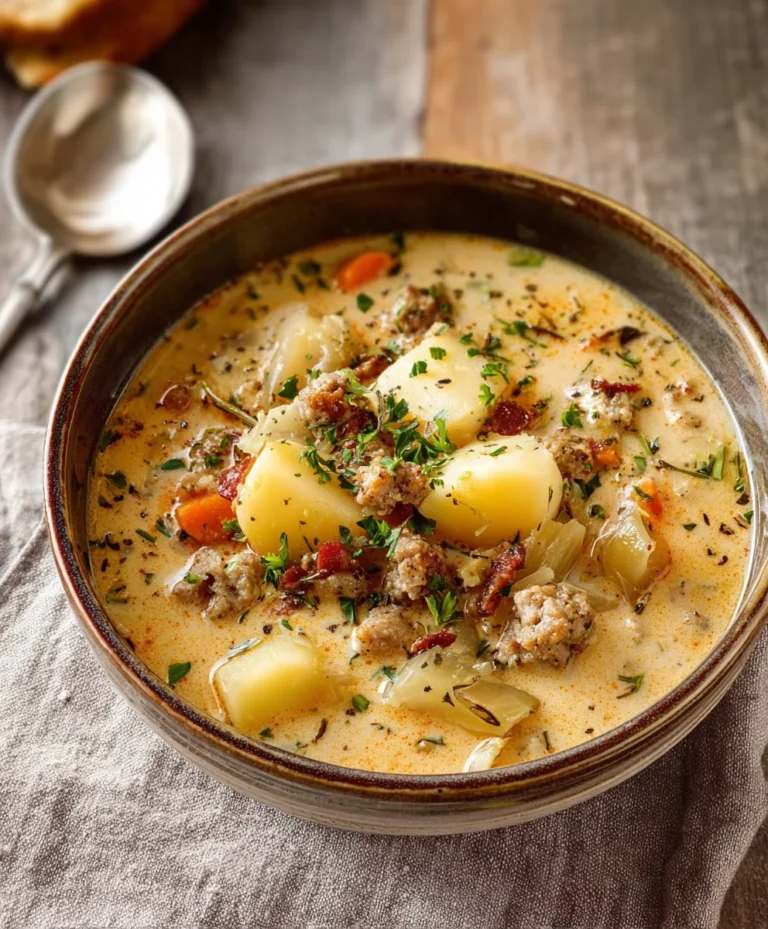 Hearty Potato Beef Chowder – Easy Comfort Food