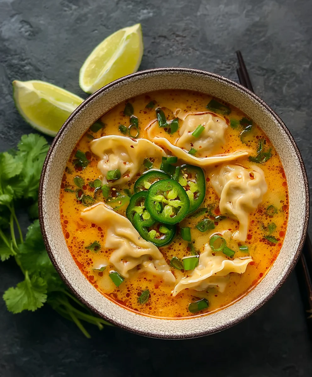 Delicious Beef Curry Dumpling Soup Recipe