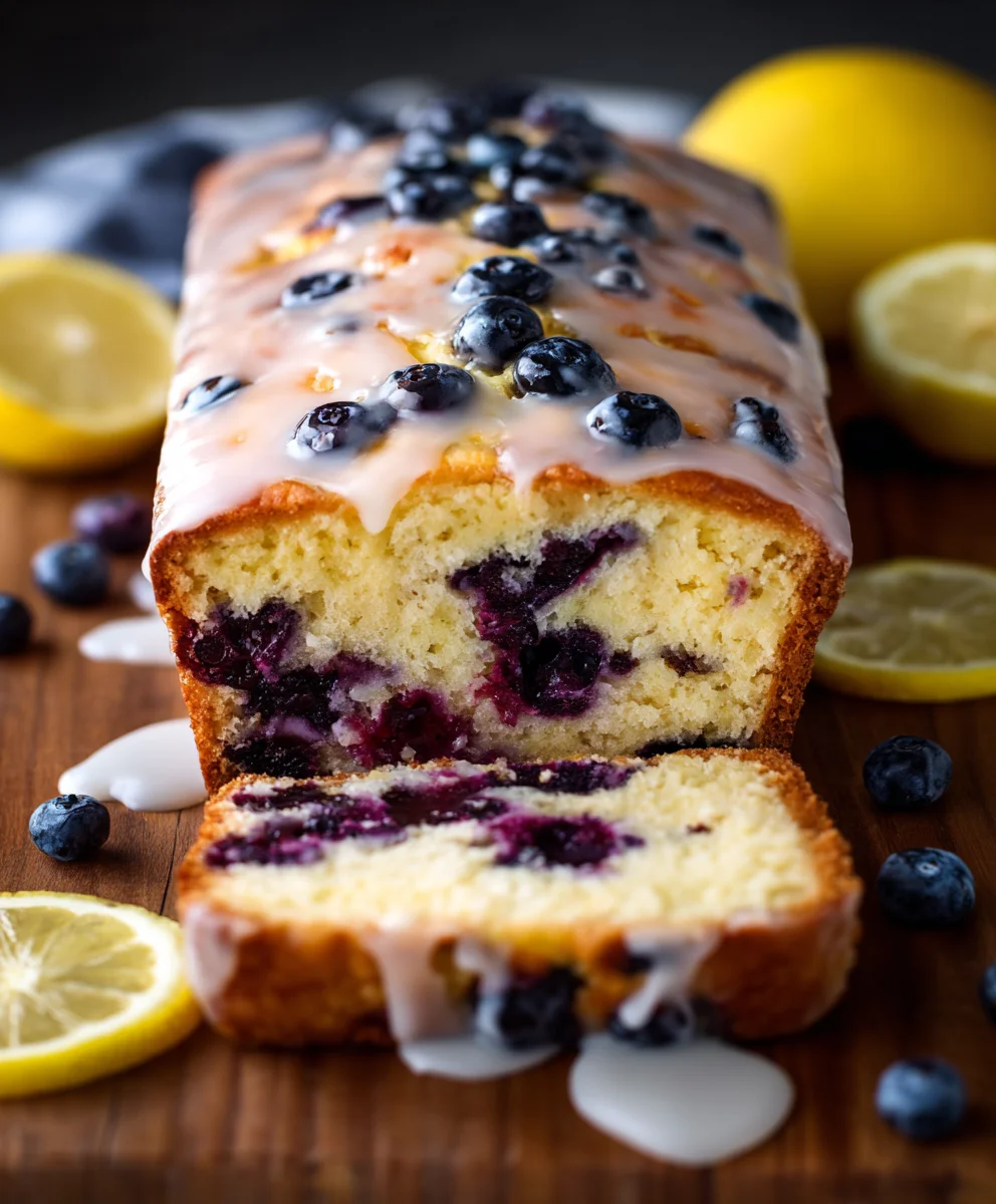 Lemon Blueberry Yogurt Loaf - Moist & Easy Recipe