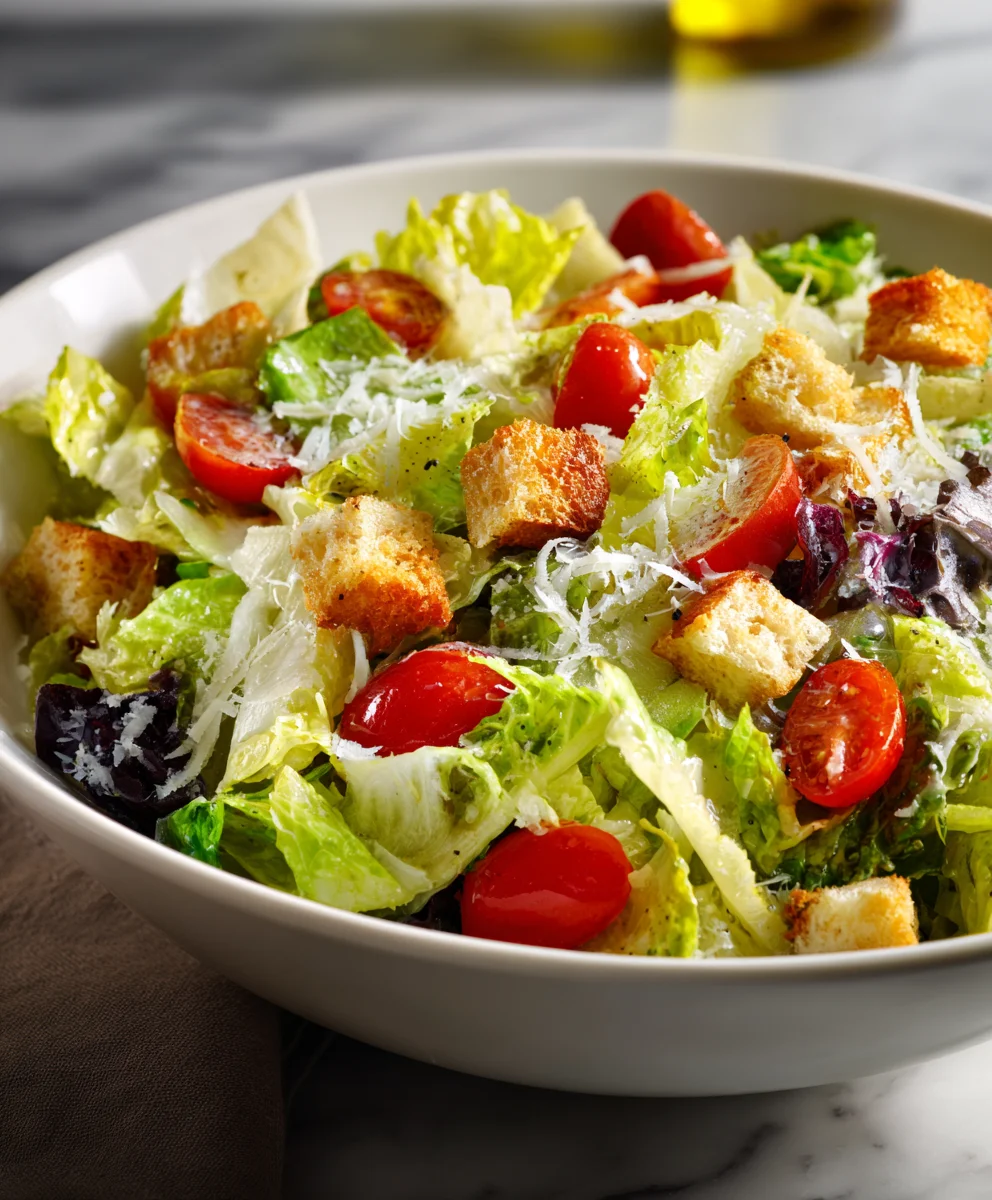 Easy Parmesan Chopped Salad Recipe