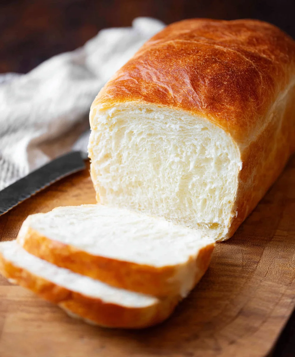 Easy Amish White Bread Recipe-Soft Homemade Loaf