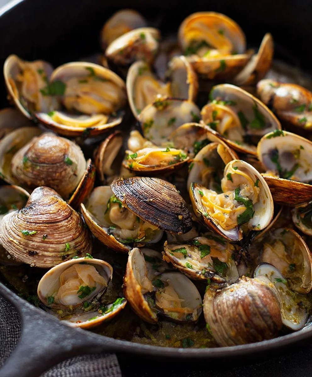 Garlic Butter Clams Recipe - Quick & Easy Seafood Delight