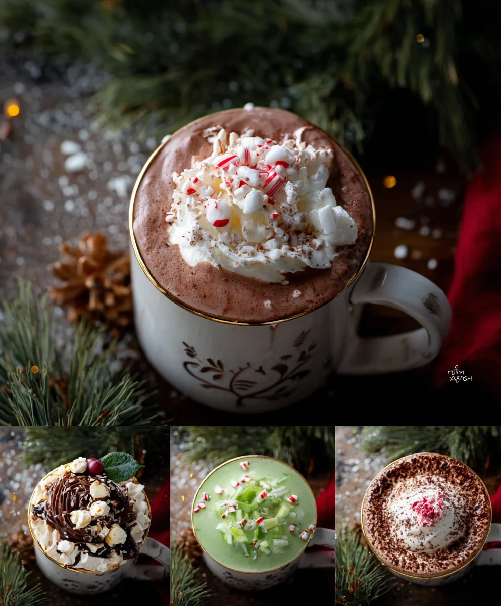 Festive Christmas Hot Cocoa Recipes-Yummy Ideas