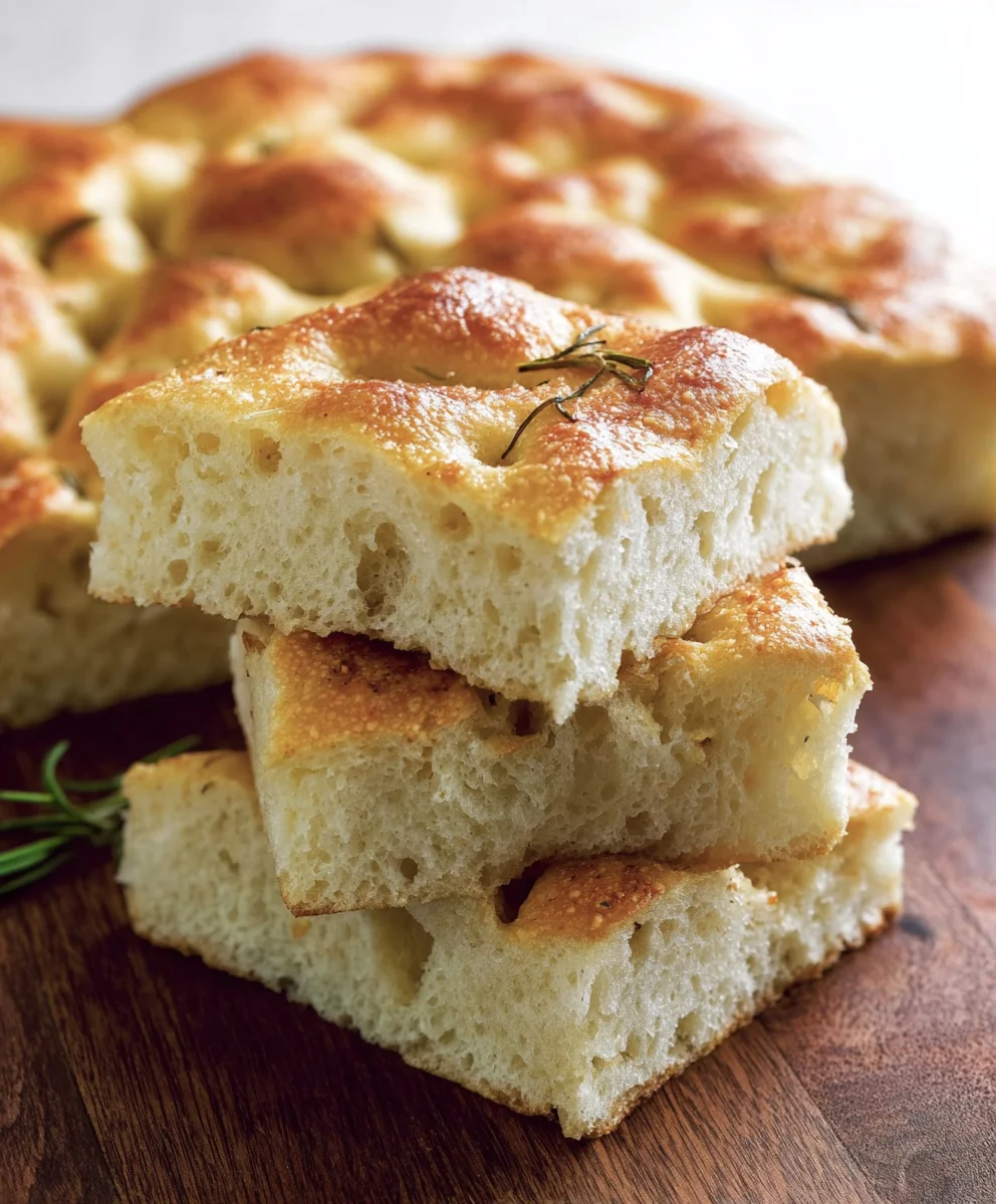 Easy No-Knead Focaccia Bread Recipe