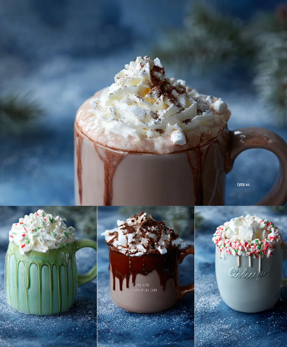 Festive Christmas Hot Cocoa Recipes-Yummy Ideas