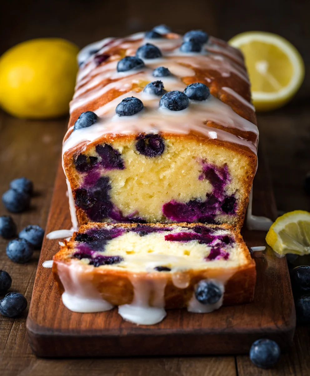 Lemon Blueberry Yogurt Loaf - Moist & Easy Recipe