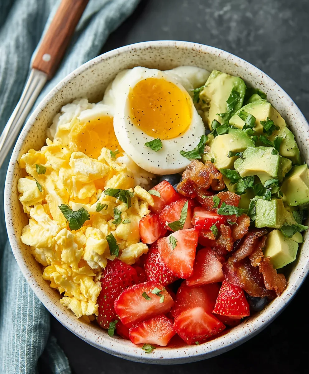 Quick Breakfast Bowl-Easy & Delicious Morning Meal