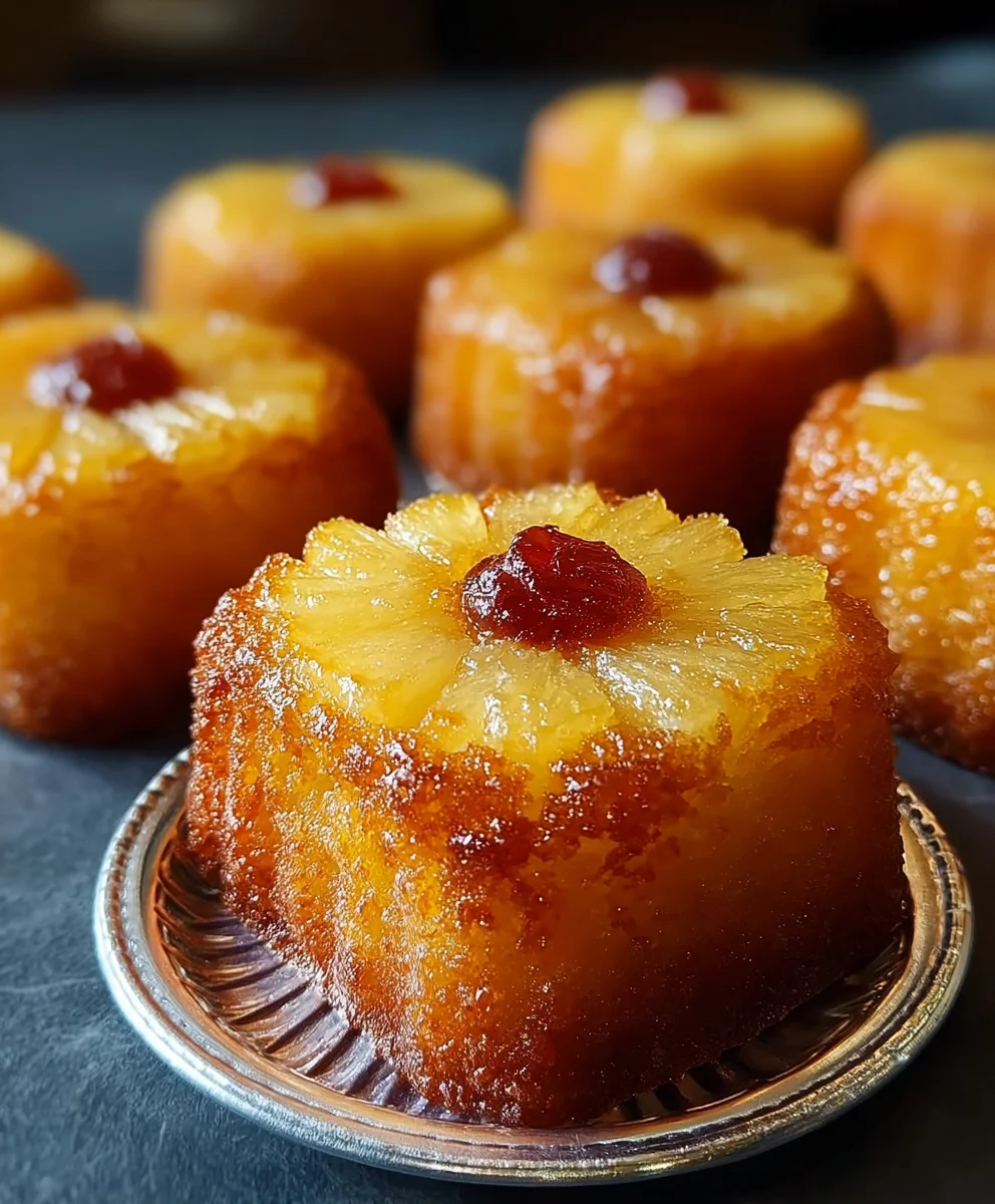 Easy Mini Pineapple Cakes - Delicious & Quick Dessert