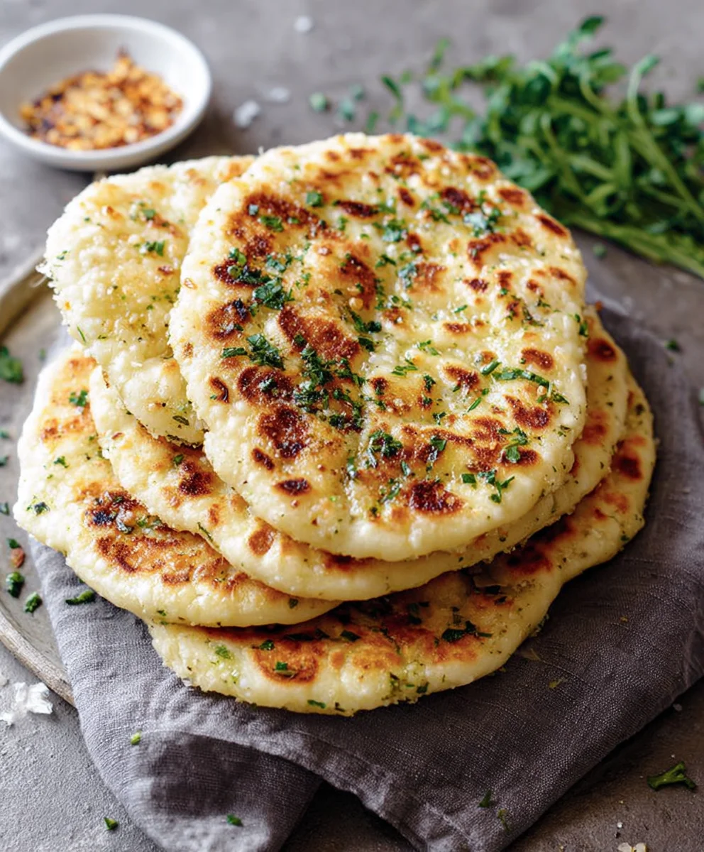 Easy Garlic Flatbreads - Simple & Delicious Recipe