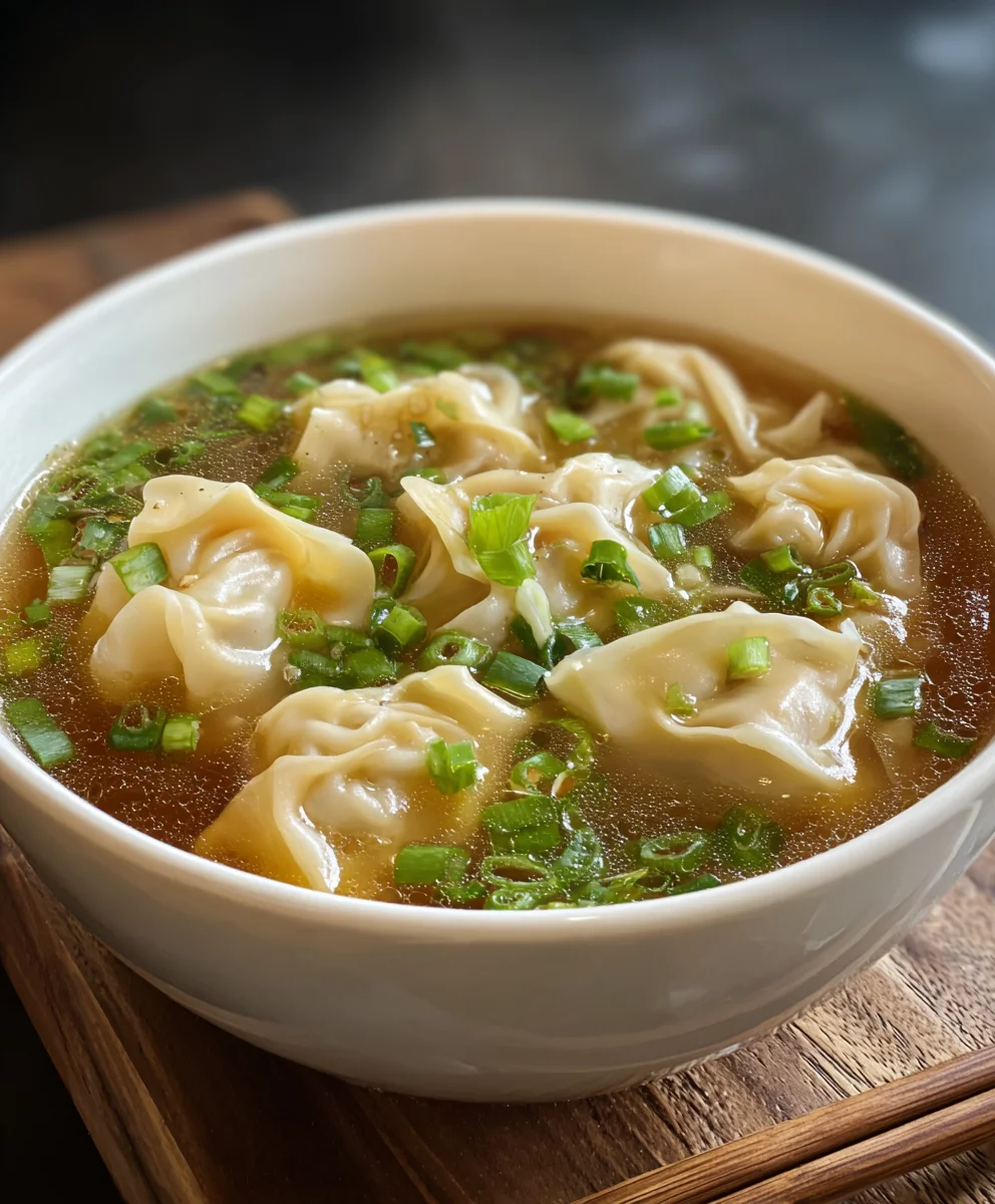 Easy Beef Wonton Soup Recipe - Comforting & Quick