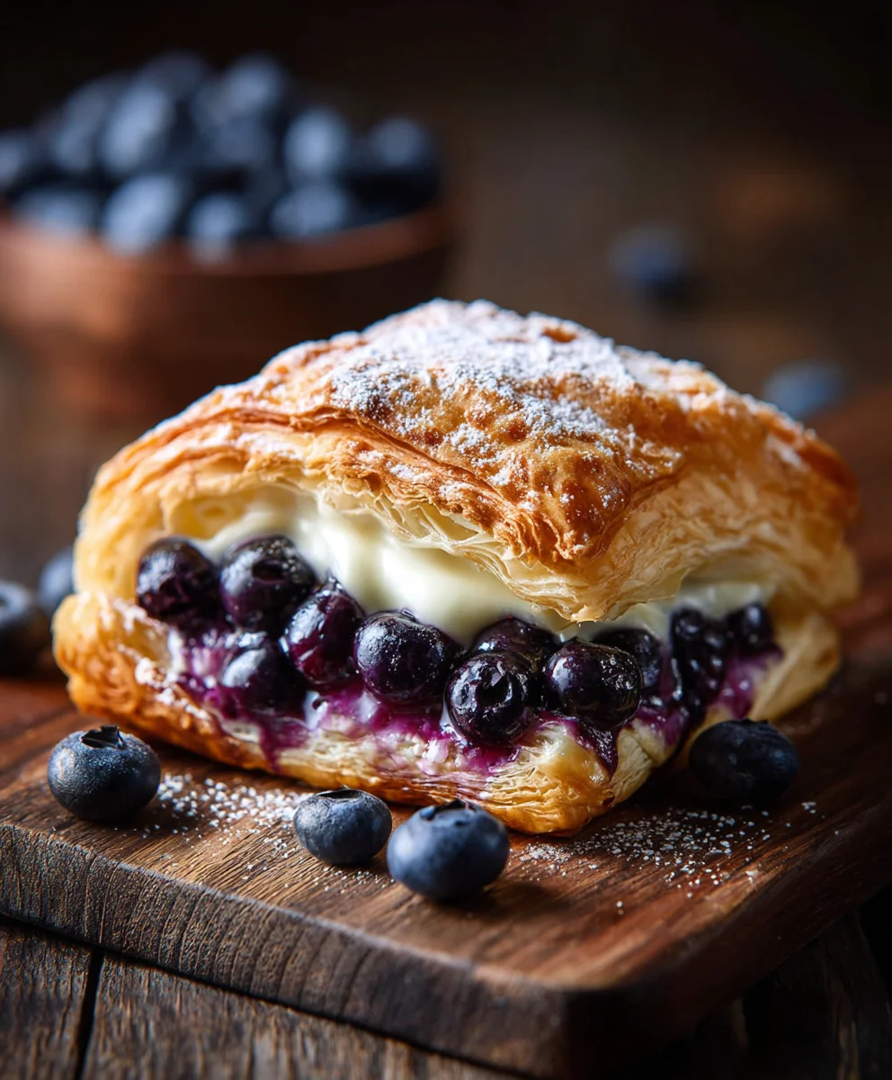 Blueberry Cream Cheese Pastry Bliss Easy Recipe