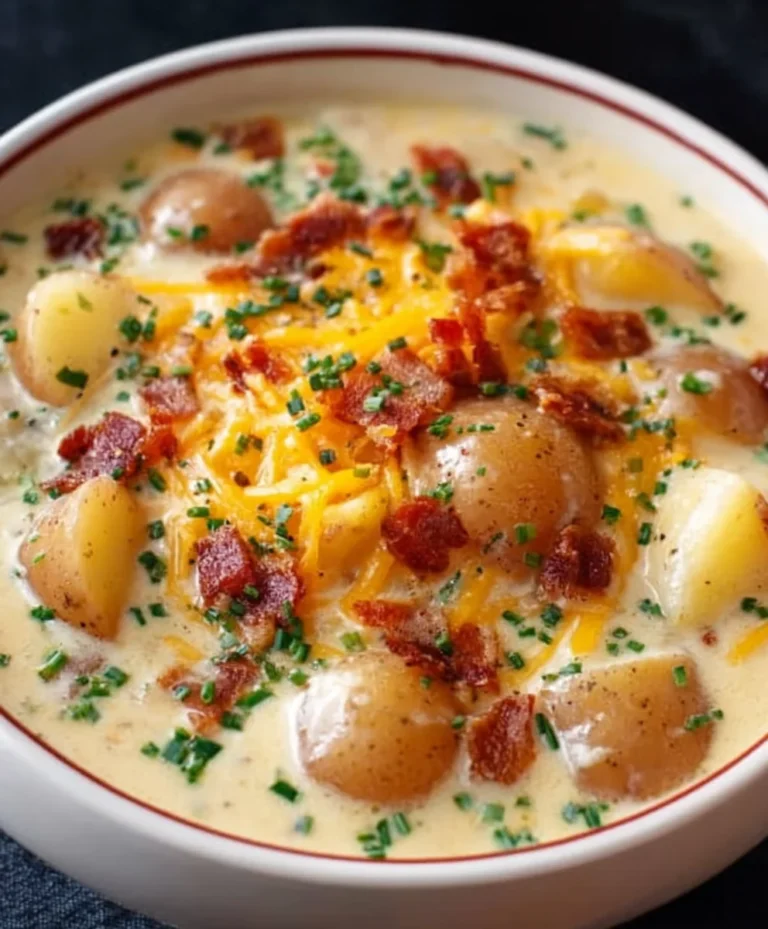 Easy Crock Pot Beef Potato Soup Recipe