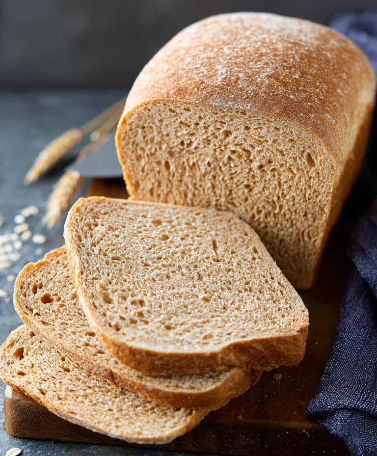 Easy Homemade Whole Wheat Bread Recipe