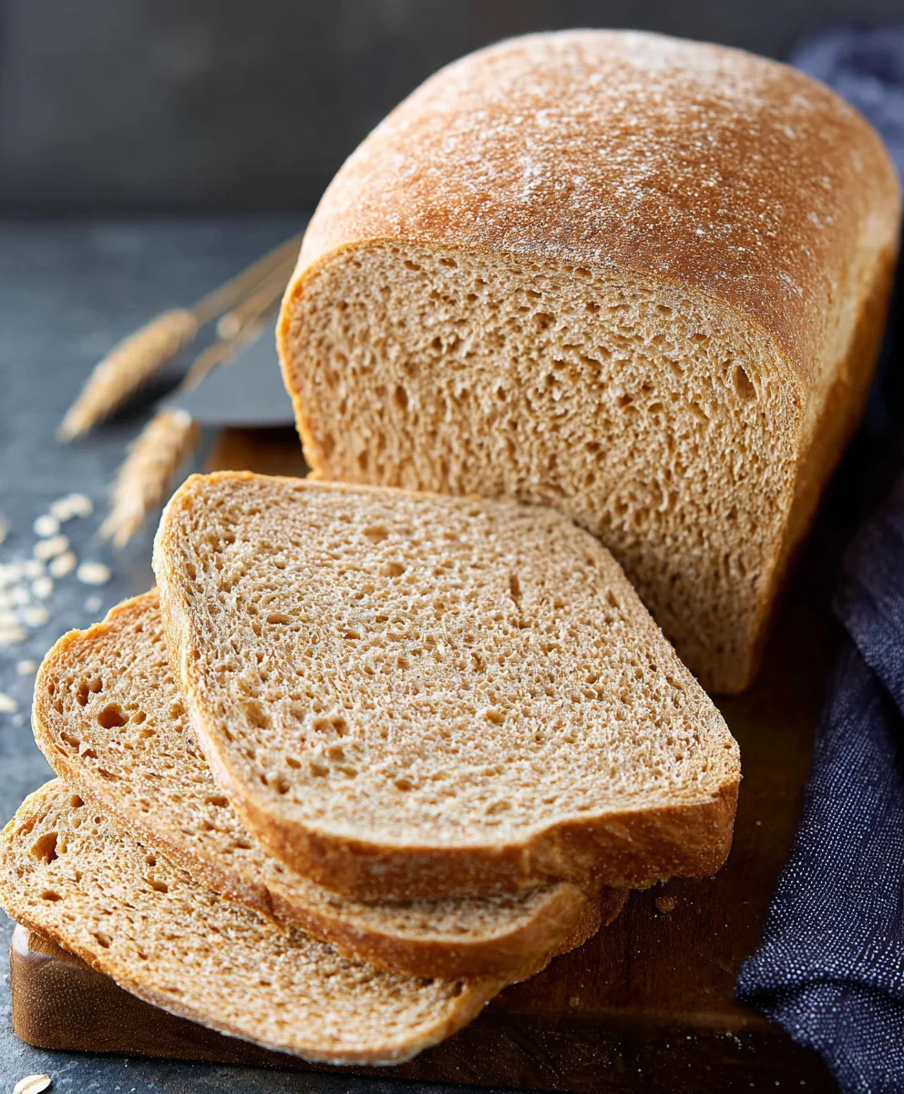 Easy Homemade Whole Wheat Bread Recipe