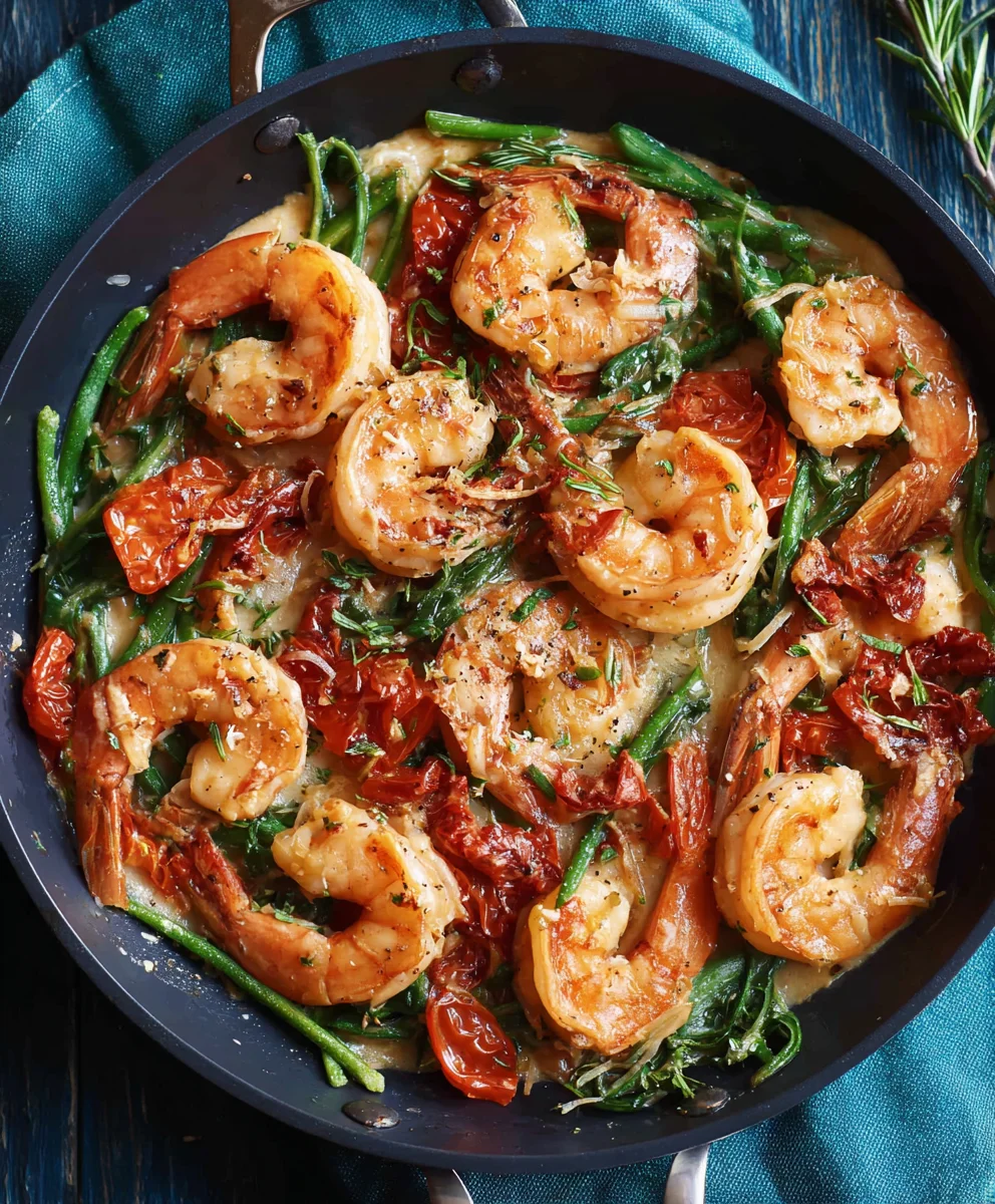 One-Pan Tuscan Shrimp - Quick 30-Minute Dinner
