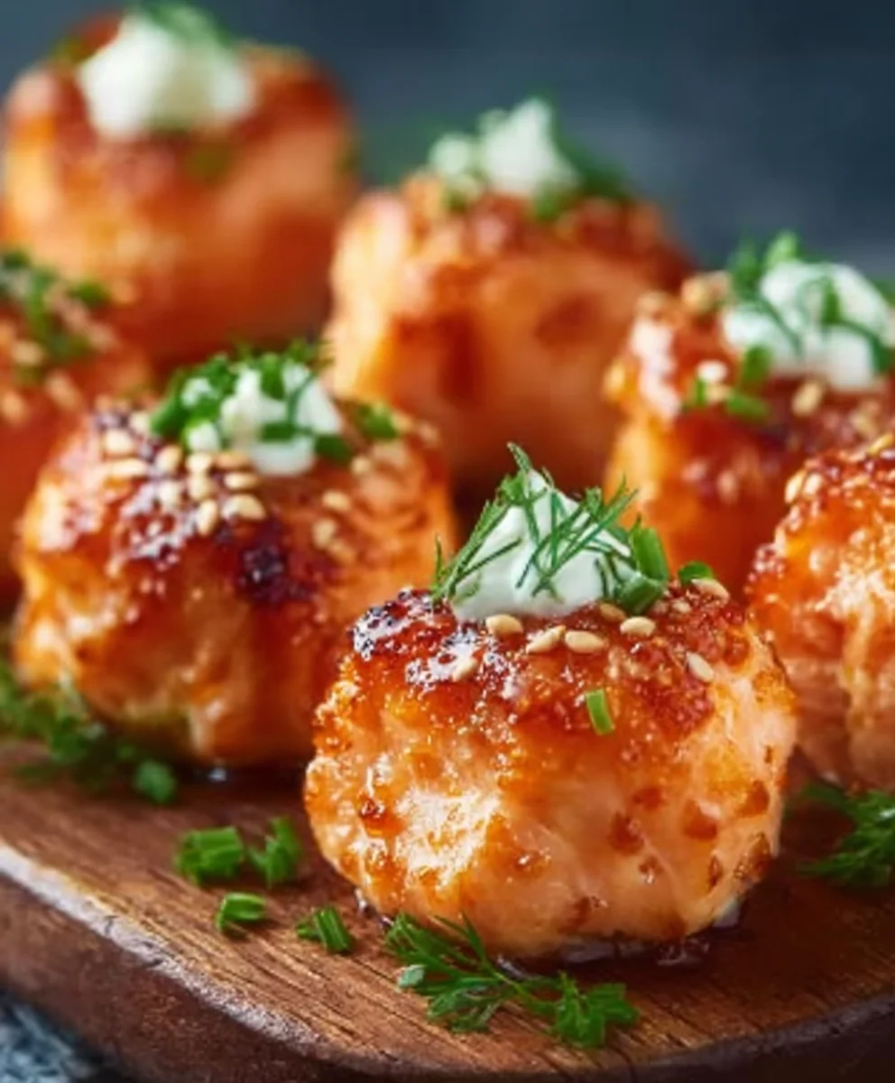 Bang Bang Salmon Bites - Quick Easy Appetizer
