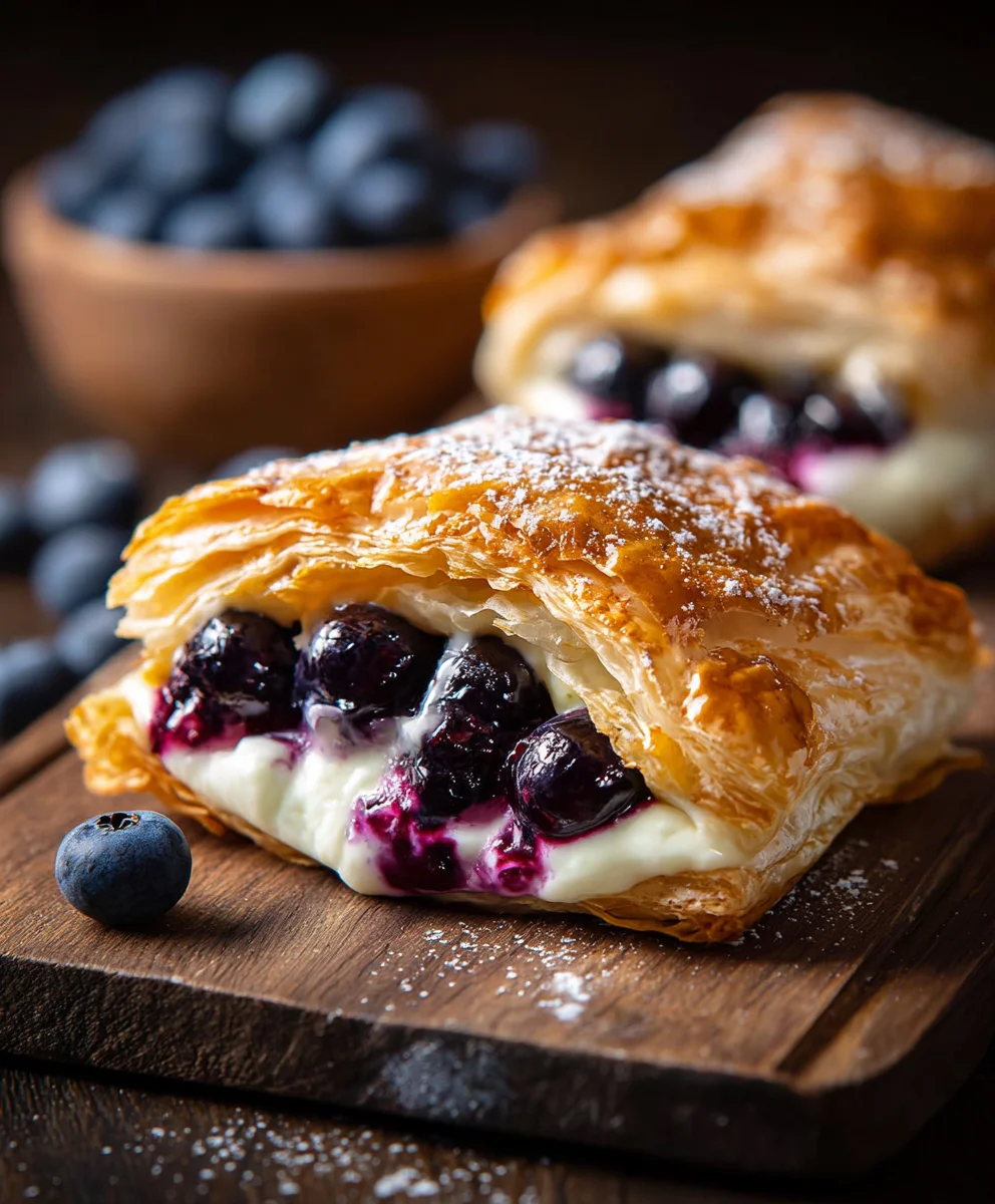 Blueberry Cream Cheese Pastry Bliss Easy Recipe