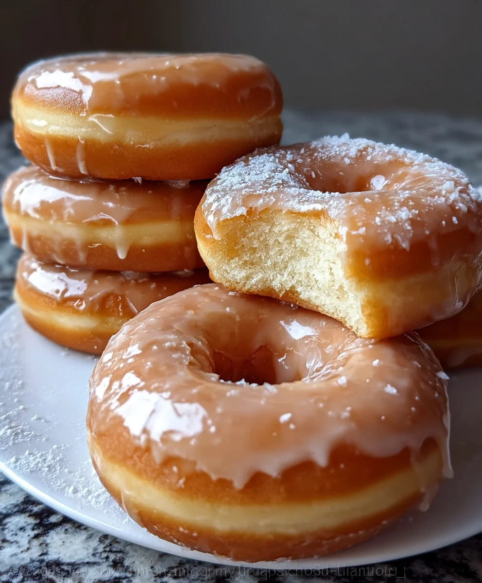 Homemade Krispy Kremes-Easy Glazed Donut Recipe