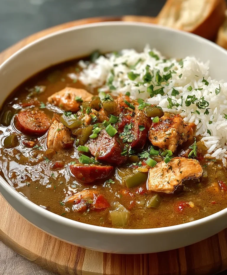 Classic Chicken and Beef Gumbo – Authentic Flavor