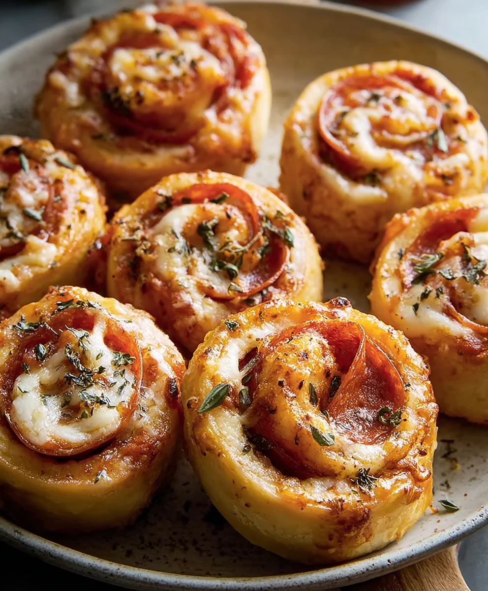 Beef Beef Pepperoni Pizza Rolls - Easy Homemade Bites