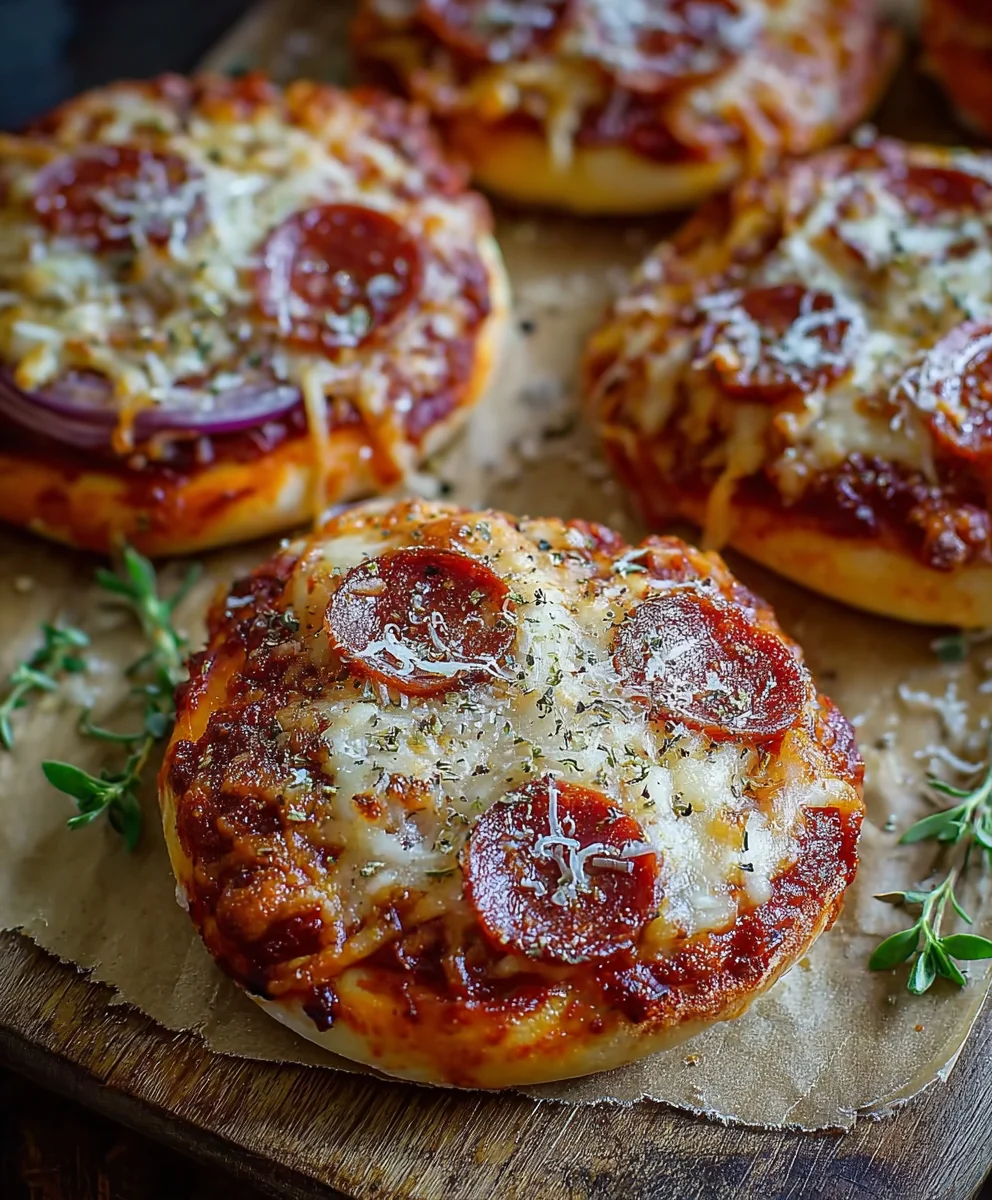 Easy Mini Lunchbox Pizzas-Quick Kid-Friendly Bites