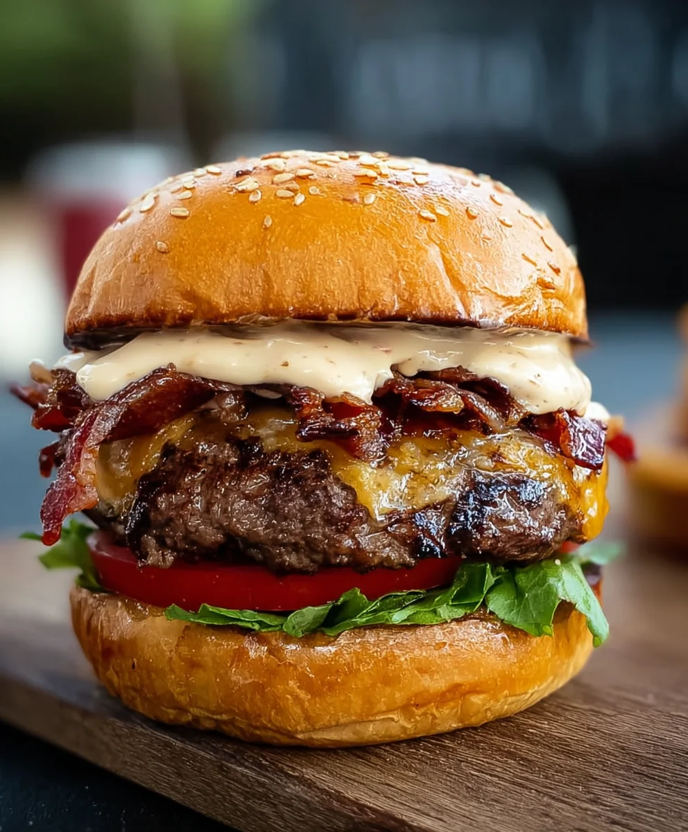 Best Beef Smash Burgers with Beef Baconnaise Recipe