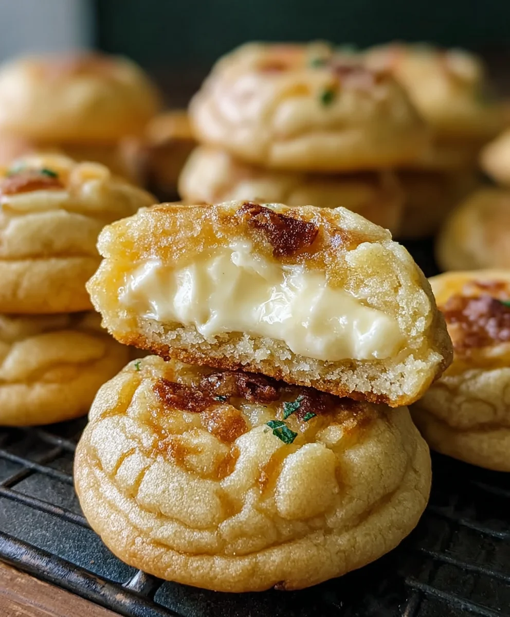 Savory Stuffed Potato Cookies - Easy Beef & Herb Recipe