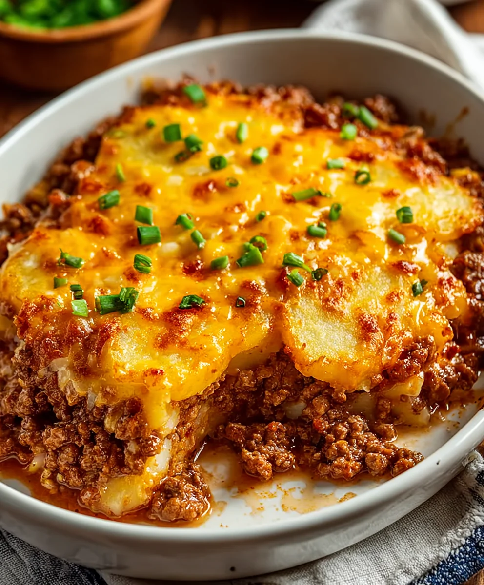 Easy Ground Beef Hobo Casserole Recipe