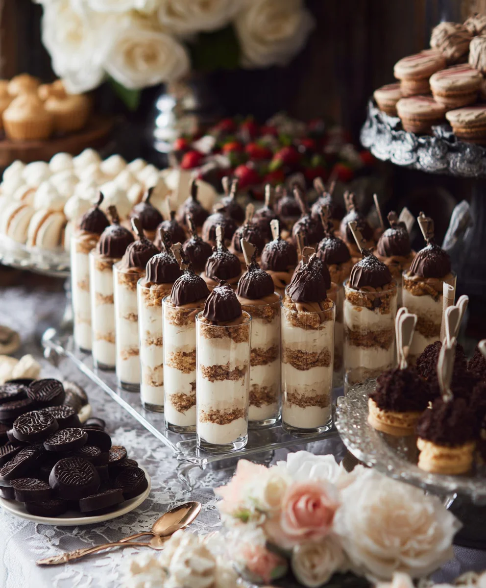 Vintage Wedding Dessert Table Ideas-Sweet Elegance