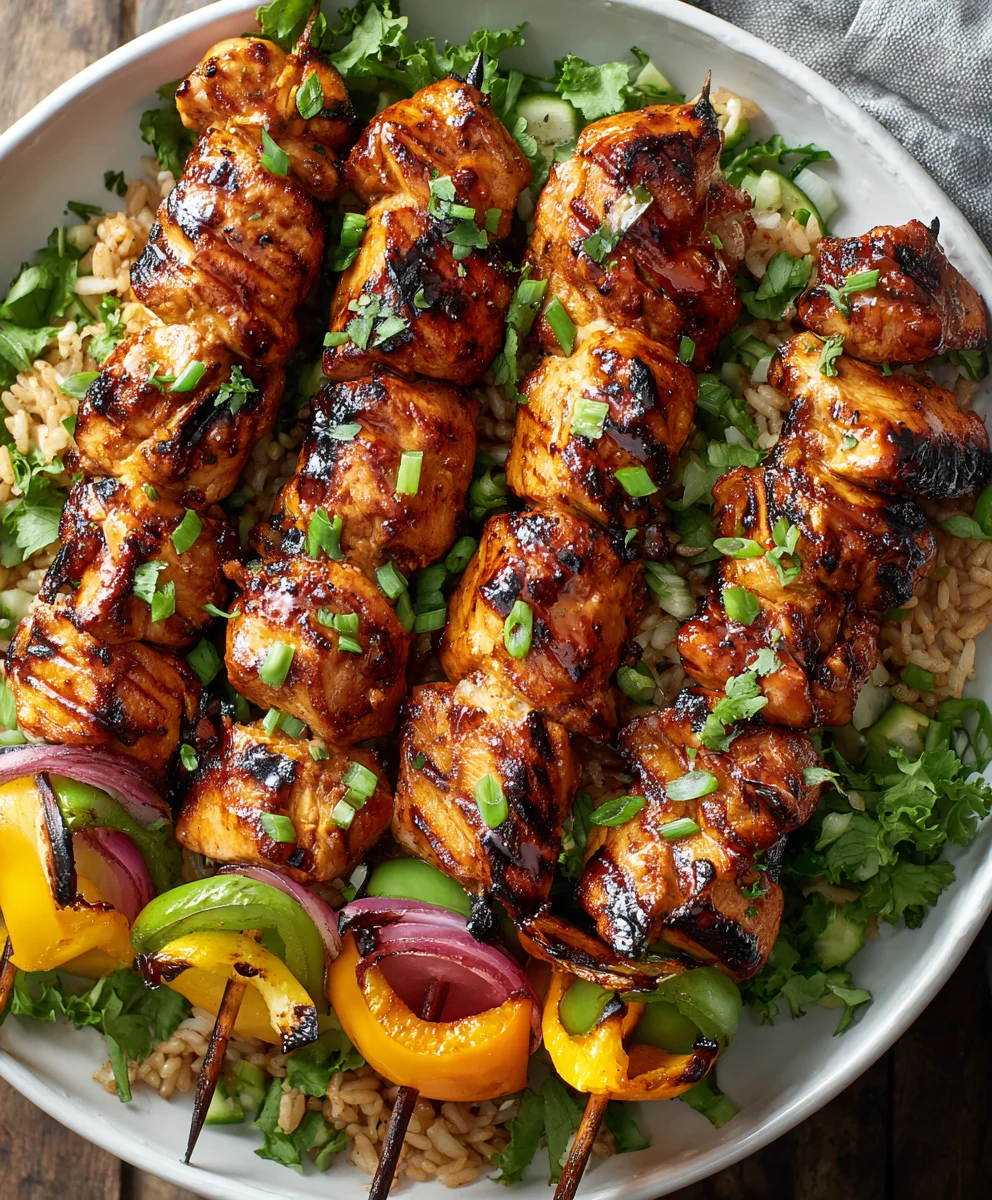 Easy Chicken Skewers Delicious Dinner Ideas