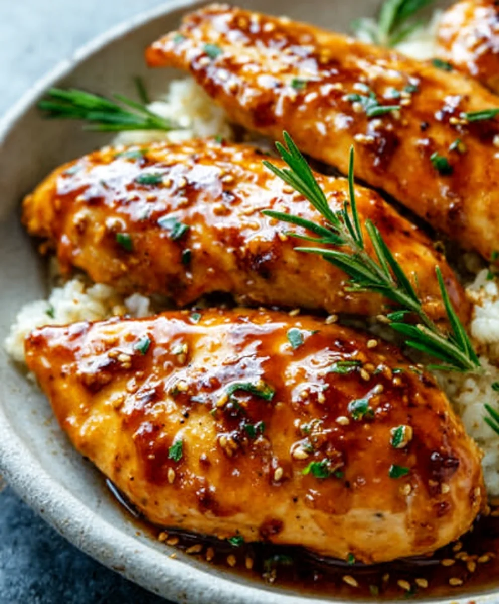 Easy Honey Garlic Chicken Breasts Recipe