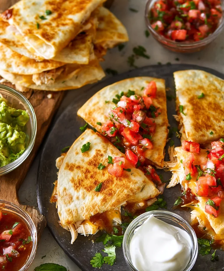 Easy Mini Chicken Quesadillas – Quick & Delicious Snack