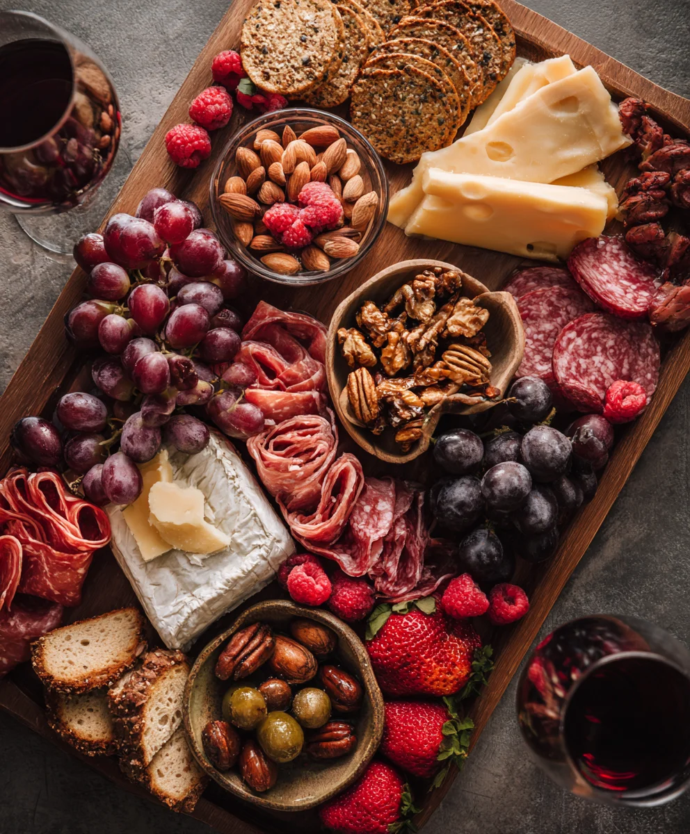 Vnon-alcoholic alentine's Day Non-Non-Non-Alcoholic Alternativeic Charcuterie Board Ideas
