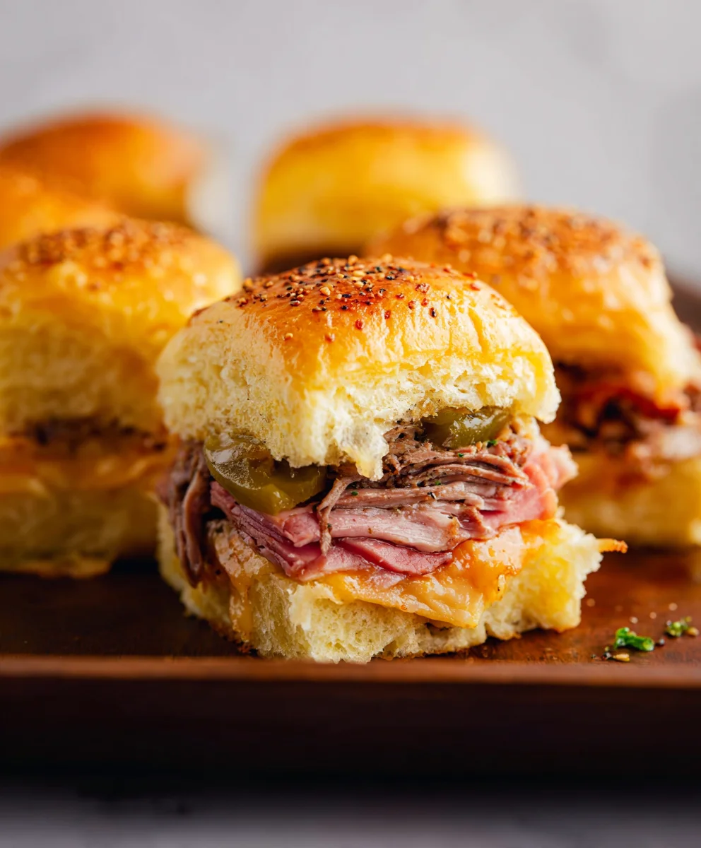 Juicy Cuban Beef Sliders- Easy & Delicious Recipe