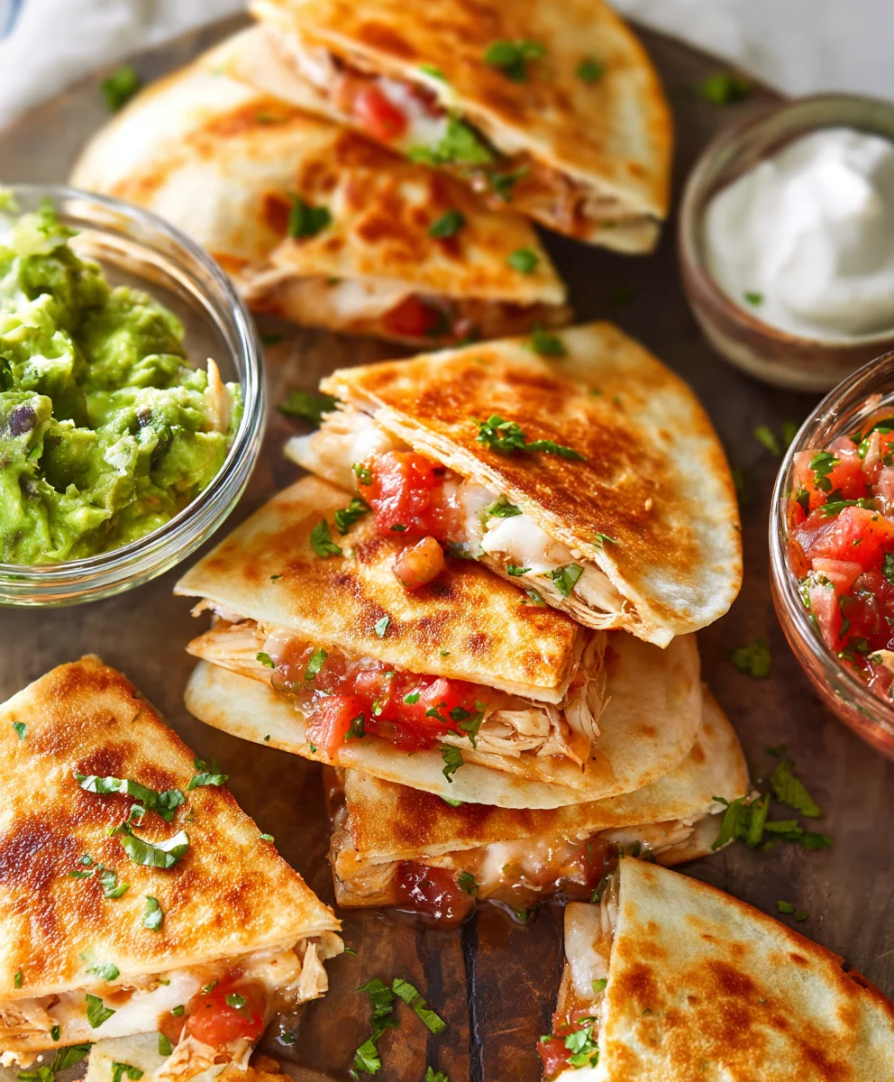 Easy Mini Chicken Quesadillas - Quick & Delicious Snack