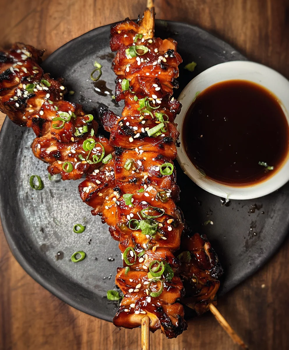 Easy Teriyaki Beef Skewers-Quick & Delicious