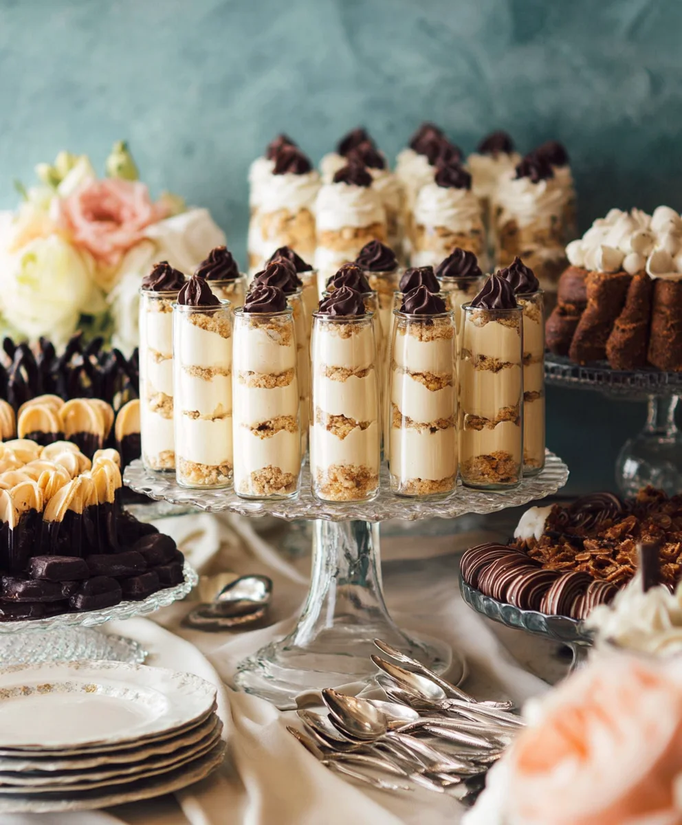 Vintage Wedding Dessert Table Ideas-Sweet Elegance