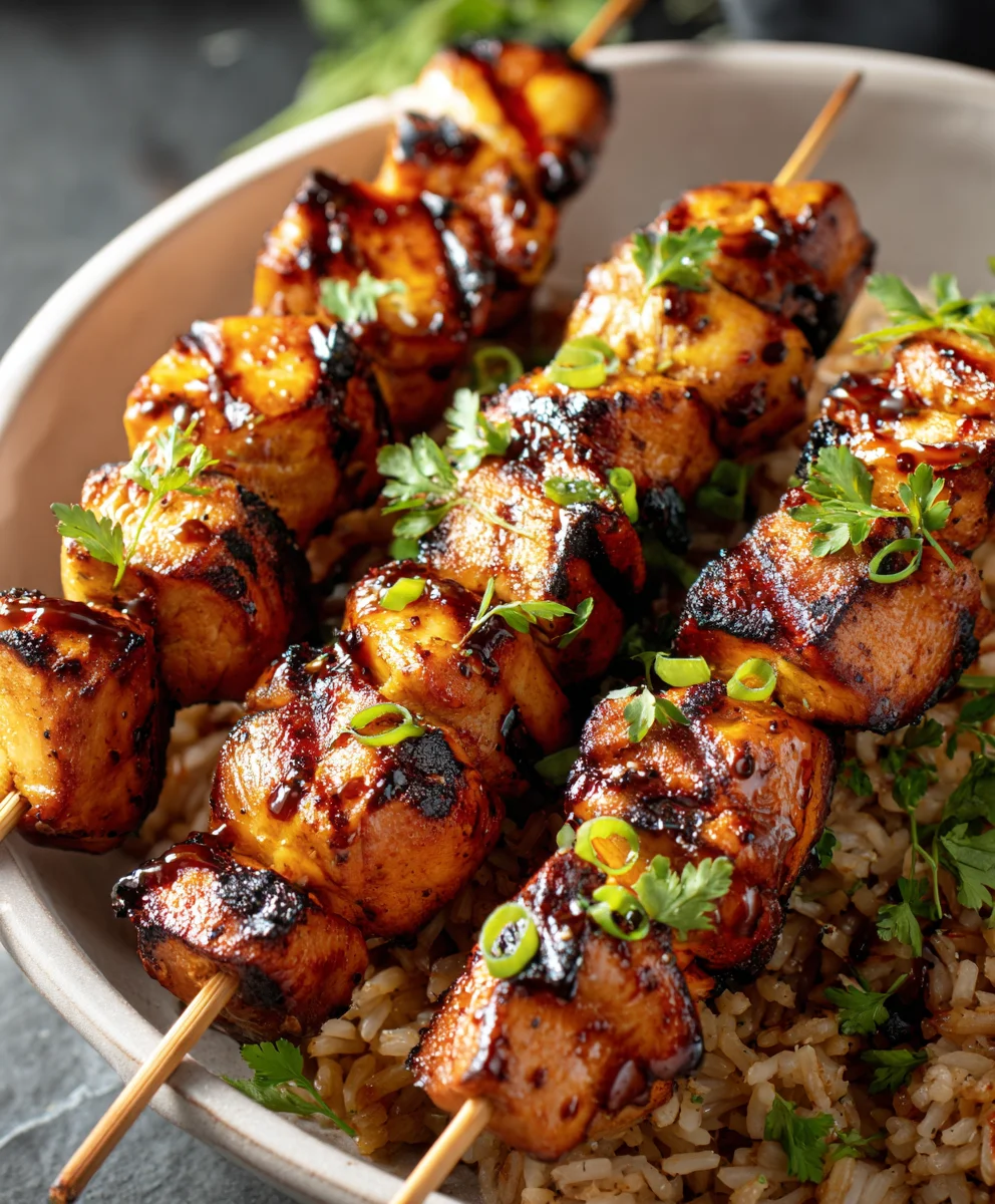 Easy Chicken Skewers Delicious Dinner Ideas