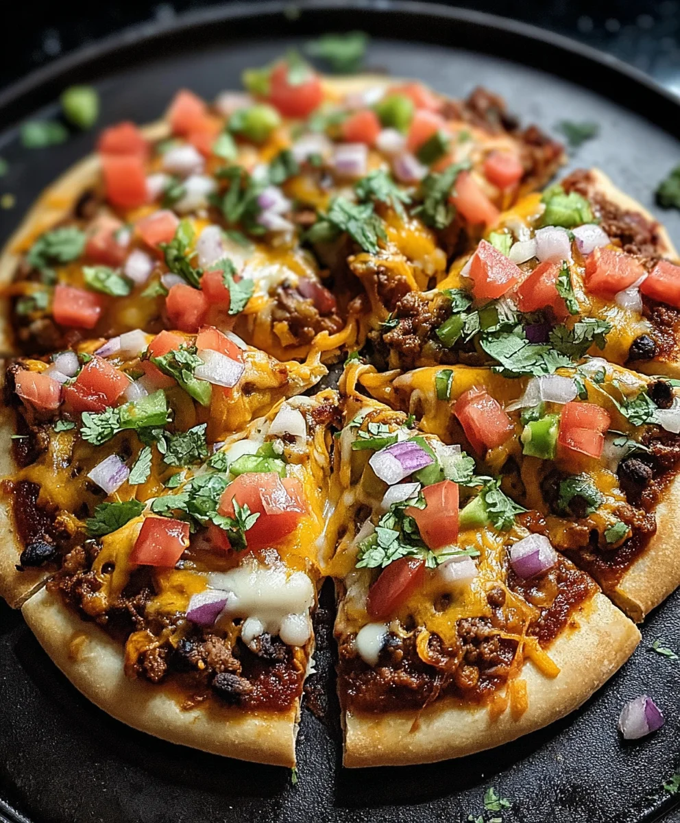 Easy Homemade Mexican Pizza Recipe
