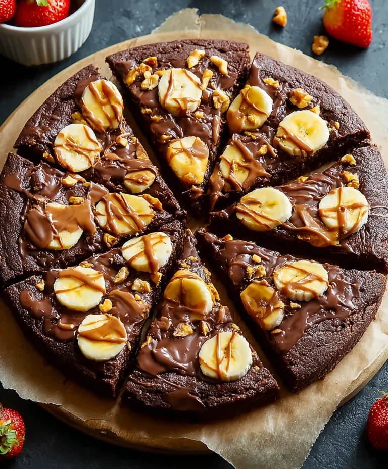 Decadent Chocolate Peanut Butter Pizza-Easy Recipe