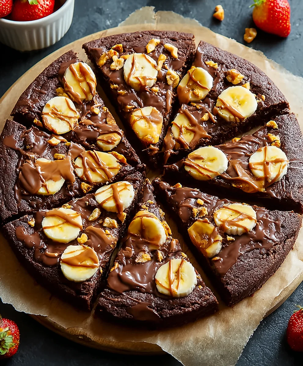 Decadent Chocolate Peanut Butter Pizza-Easy Recipe