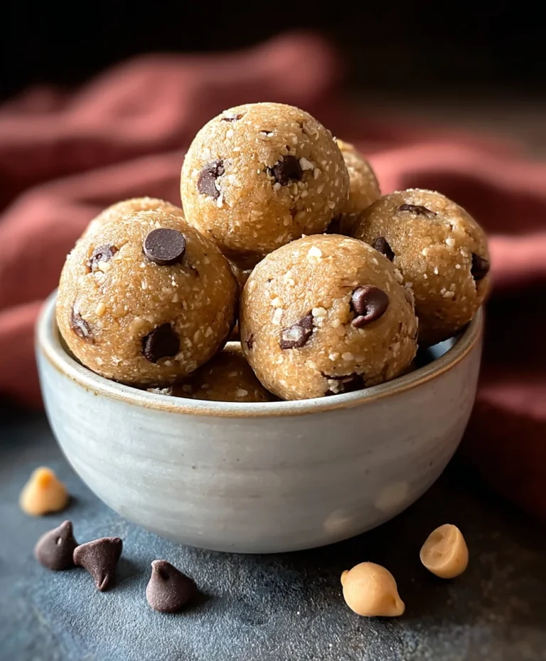 No-Bake Chickpea Cookie Bites – Easy Healthy Treat