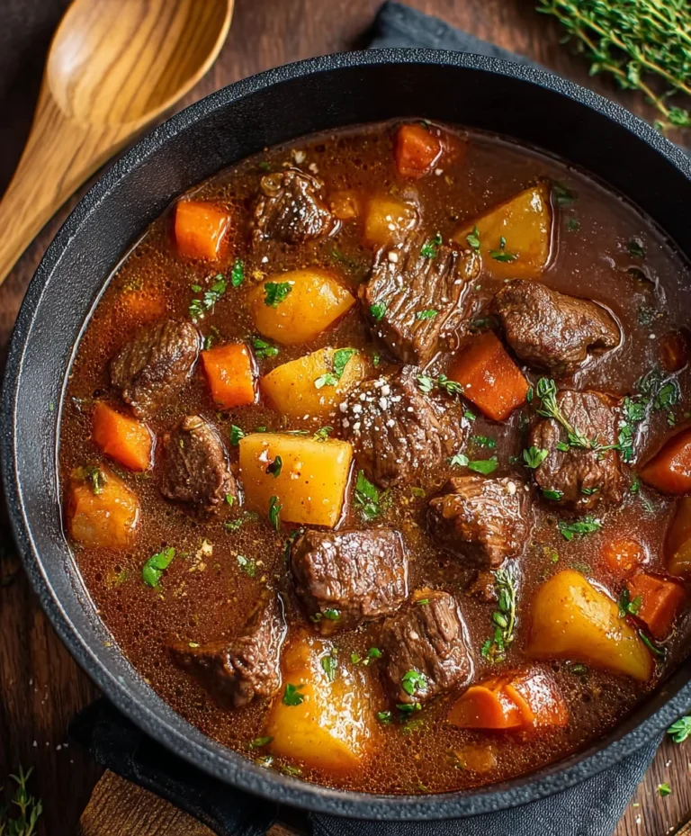 Hearty Homemade Beef Stew Recipe – Comfort Food Classic